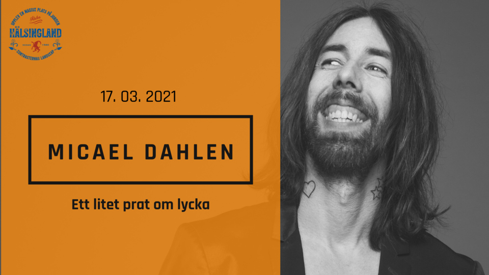 Porträtt på författaren Micael Dahlen