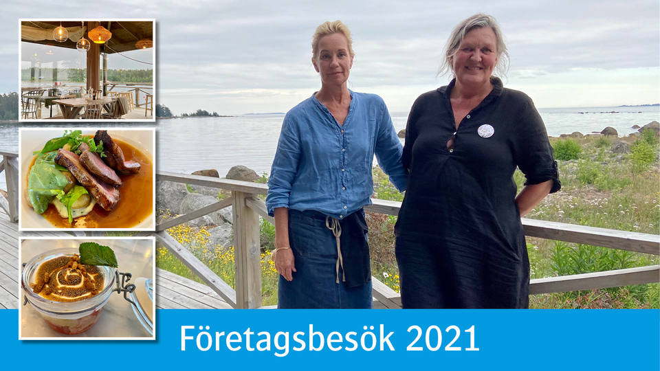 krögarna Agneta Hedman och Annika Höglund vid En liten sjökrog